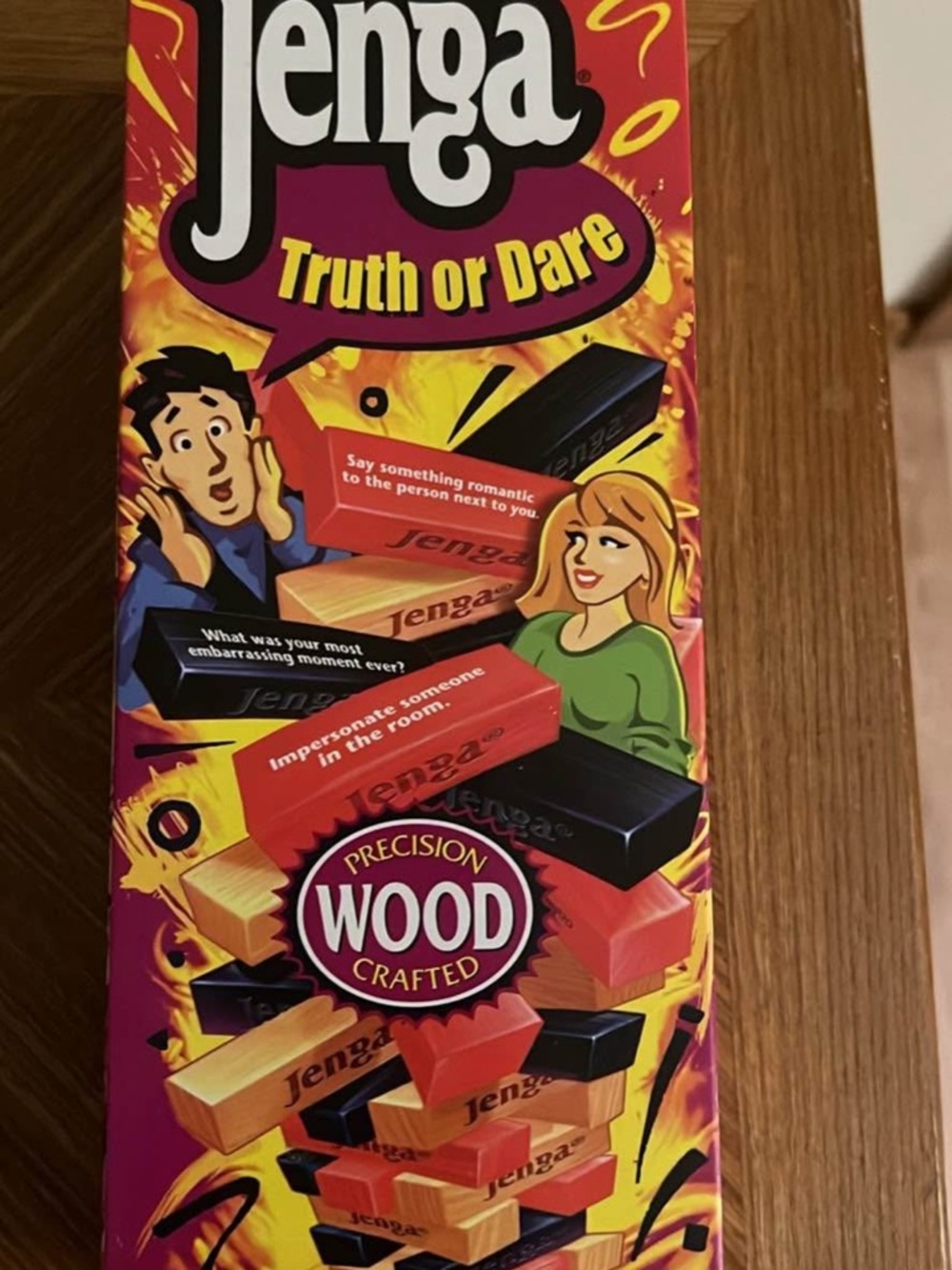 Jenga Truth or Dare Game - Sealed - 2000’s Y2K
